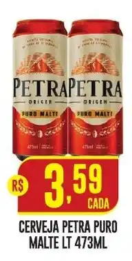 Casagrande Supermercados Cerveja petra puro malte lt oferta