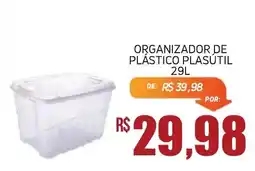 Economart Atacadista Organizador de plástico plasútil oferta