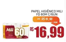 Economart Atacadista papel higiênico mili oferta