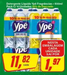 Rede Supermarket Detergente Líquido Ypê Fragrâncias oferta