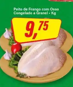 Rede Supermarket Peito de Frango com Osso Congelado a Granel oferta