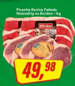 Rede Supermarket Picanha Bovina Fatiada oferta