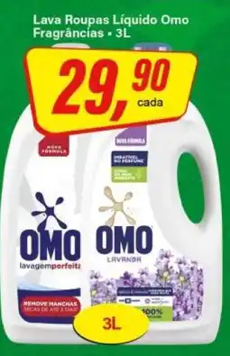 Rede Supermarket Lava Roupas Líquido Omo Fragrâncias oferta
