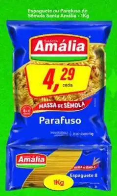 Rede Supermarket Santa Amália oferta