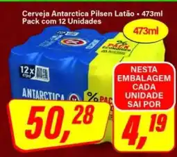 Rede Supermarket Cerveja Antarctica Pilsen Latão oferta