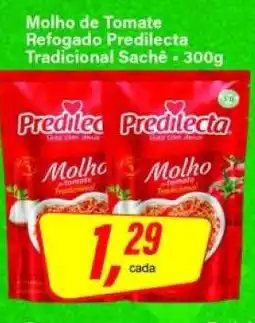 Rede Supermarket Molho de Tomate Refogado Predilecta Tradicional Sachê oferta