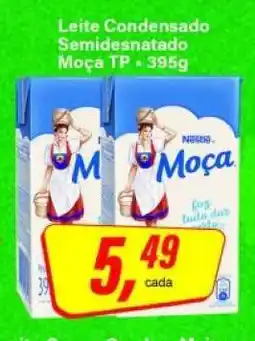Rede Supermarket Leite Condensado Semidesnatado Moça TP oferta