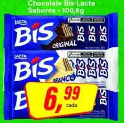Rede Supermarket CHOCOLATE BIS LACTA SABORES oferta