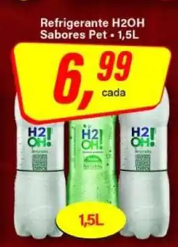 Rede Supermarket Refrigerante H2OH Sabores Pet oferta