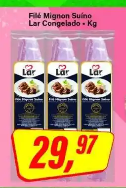 Rede Supermarket Filé Mignon Suíno Lar Congelado oferta