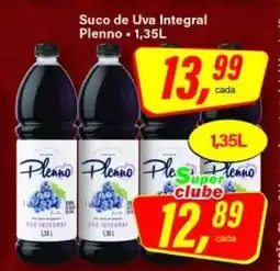 Rede Supermarket Suco de Uva Integral Plenno oferta