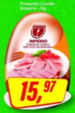 Rede Supermarket Presunto Cozido Império oferta