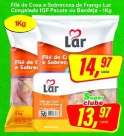 Rede Supermarket Filé de Coxa e Sobrecoxa de Frango Lar oferta