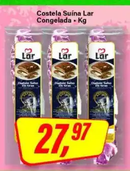 Rede Supermarket Costela Suína Lar oferta