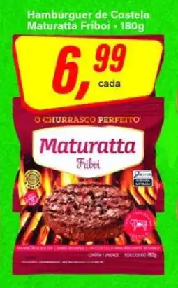 Rede Supermarket Hambúrguer de Costela Maturatta Friboi oferta