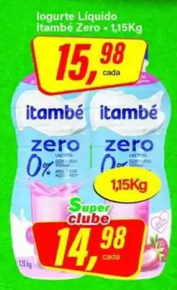 Rede Supermarket Itambé Zero oferta