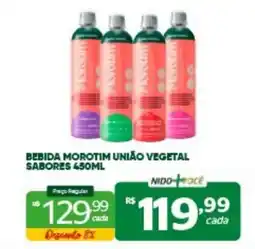 Nidobox Bebida morotim união vegetal sabores oferta