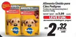 Stok Center Alimento Úmido para Cães Pedigree oferta
