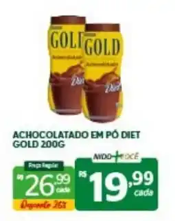 Nidobox Achocolatado em pó diet gold oferta