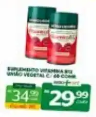 Nidobox Suplemento vitamina b12 único vegetal c/ 60 compr oferta