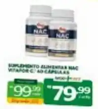 Nidobox Suplemento alimentar nac vitfor c/ 60 cápsulas oferta