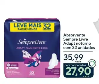 Absorvente Sempre Livre Adapt noturno