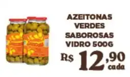 Bahamas Supermercados azeitonas verdes saborosas vidro oferta