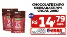 Bahamas Supermercados chocolate em pó guimaraes 70% cacao 2000 oferta