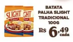 Bahamas Supermercados batata palha slight tradicional oferta
