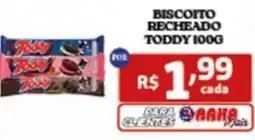 Bahamas Supermercados Biscoito recheado toddy 100g oferta