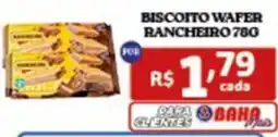 Bahamas Supermercados Biscoito wafer rancheiro 780 oferta