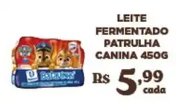 Bahamas Supermercados Leite fermentado patrulha canina oferta