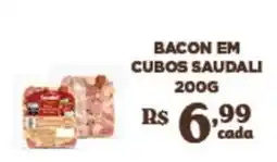 Bahamas Supermercados Bacon em cubos saudali oferta