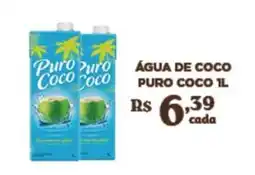 Bahamas Supermercados Água de coco puro coco 1l oferta