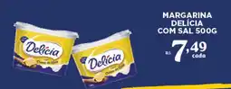 Bahamas Supermercados Margarina delícia com sal oferta