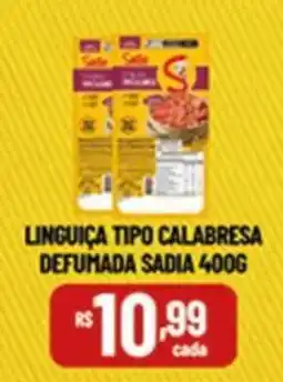 Bahamas Supermercados Linguiça tipo calabresa defumada sadia oferta