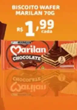Bahamas Supermercados Biscoito wafer marilan chocolate oferta