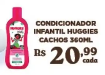 Condicionador infantil huggies cachos
