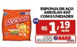 Bahamas Supermercados esponja de aço assolan oferta
