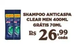 Bahamas Supermercados Shampoo anticaspas clear men oferta