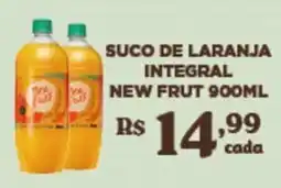 Bahamas Supermercados suco de laranja integral new frut oferta