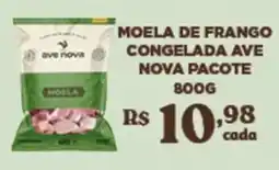 Bahamas Supermercados Moela de frango congelada ave nova pacote oferta