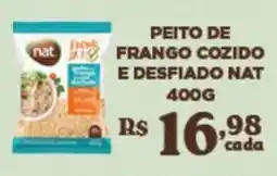 Bahamas Supermercados Peito de frango cozido e desfiado nat oferta