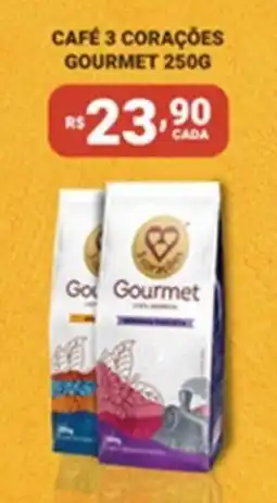 Bahamas Supermercados Café 3 corações gourmet oferta