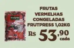 Bahamas Supermercados Frutas vermelhas congeladas frutpress oferta