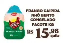Bahamas Supermercados Frango caipira nhô bento congelado pacote kg oferta