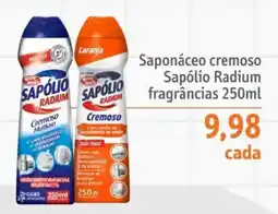 Sonda Saponáceo cremoso sapólio radium fragrâncias oferta