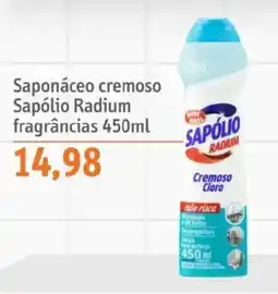 Sonda Saponáceo cremoso sapólio radium fragrâncias oferta