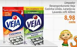 Sonda Limpador desengordurante veja cozinha limão, laranja ou lavanda refil oferta