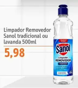 Sonda Limpador Removedor Sanol tradicional ou lavanda oferta